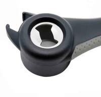 Abrigo De Botellas Y Latas Multifuncional De Acero Inoxidable Y Plástico 2PCS 5 En 1 Negro Herramienta De Cocina Para Cerveza Y Soda - details 6