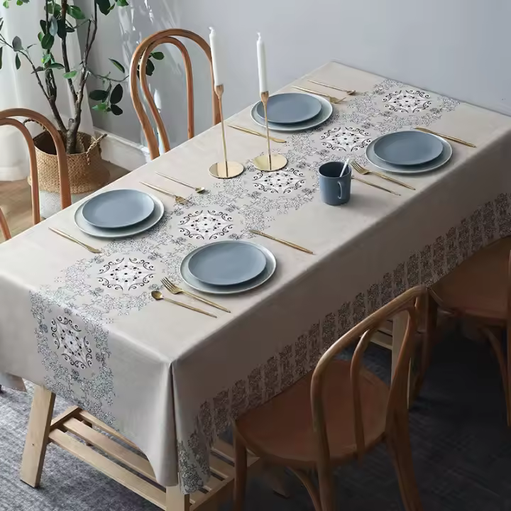 Manteles Antimanjas, Perfecto para todas las ocasiones Especiales, se puede utilizar en Cocina, Salón, Jardín, banquete, picnic - 1
