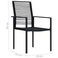 vidaXL Juego de comedor de jardín 3 piezas - details 7