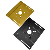 Placa De Inserto Para Mesa De Router De Aleación De Aluminio Herramienta Auxiliar De Grabado Y Trimmig Para Mecánica De Madera Y Bench Carpentry - details 6