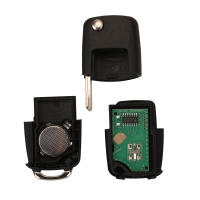 Llave De Coche Remota Jingyuqin Para VW Bora Golf Polo Passat Touran Seat Skoda 434MHz ID48 Chip Compatible Con Modelos 2000-2008 - details 7