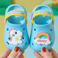 Sandalias De Verano Para Niños Y Niñas Con Agujeros Zapatos Suaves Antideslizantes Con Dibujos Animados Para Playa Tamaño 13-18 Cm - details 1