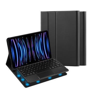 IPad 9.7 Teclado Funda, PBELE Bluetooth Inalámbrico QWERTY Teclado Case Pare IPad 9.7 2018/2017