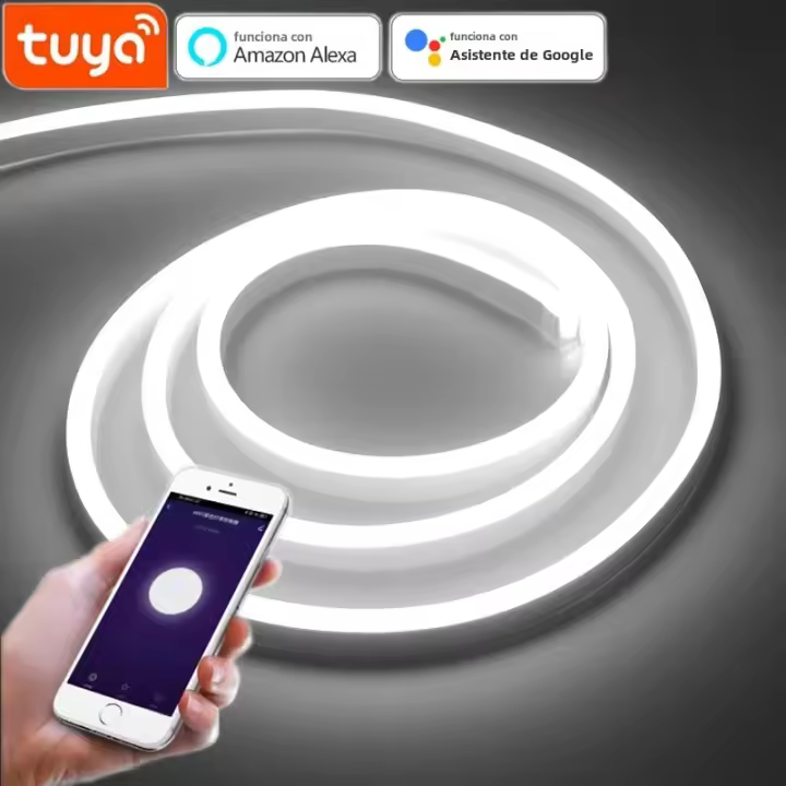 Lámpara LED Inteligente Tuya Para Armario Con Luz Neón WIFI Control Remoto Compatible Con Alexa Iluminación De Cocina Decoración Hogar DIY - 1