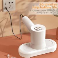 Aspirador de Ácaros, Aspiradora de Mano con Filtro HEPA, Mini Aspirador Antiácaros para Colchones con Luz UV para Virutas de lápiz, Migas, Laptop (Blanco) - details 0