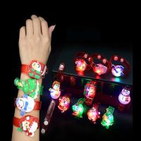 24pcs Pulsera LED Iluminada De Santa Claus Y Payaso Árbol Ajustable Juguete Para Niños Niñas Navidad Decoración Boda Festival - details 0