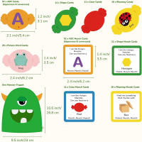 Juego De Reconocimiento De Letras Montessori Y Aprendizaje Emocional Para Niños Edad 3+ Juguetes Educativos Para Expresar Emociones - details 5