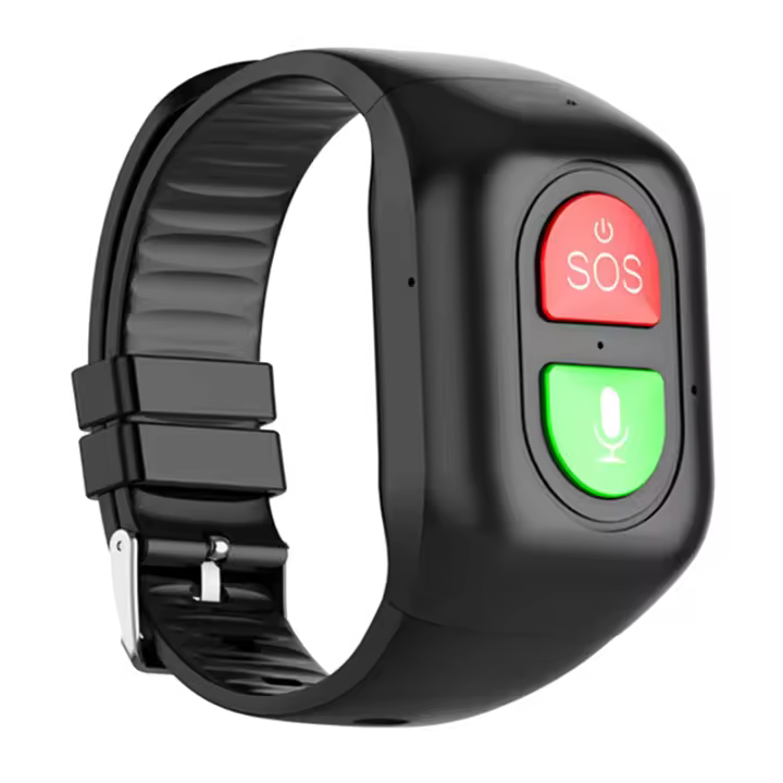 Reloj GPS para Ancianos Teléfono 4G con Botón SOS Monitor de Ritmo Cardíaco Pulsera Deportiva - 1