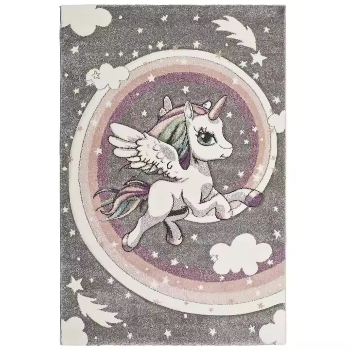 ATTICGO Alfombra de Interior Estilo Infantil en Multicolor - Kinder 22392 | 120x170 cm - 1