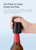 Abrepuertas Automático Para Cerveza Con Catcher De Botellas Magnéticas Sin Daño En Las Capsulas Herramientas Creativas Para La Cocina - details 4