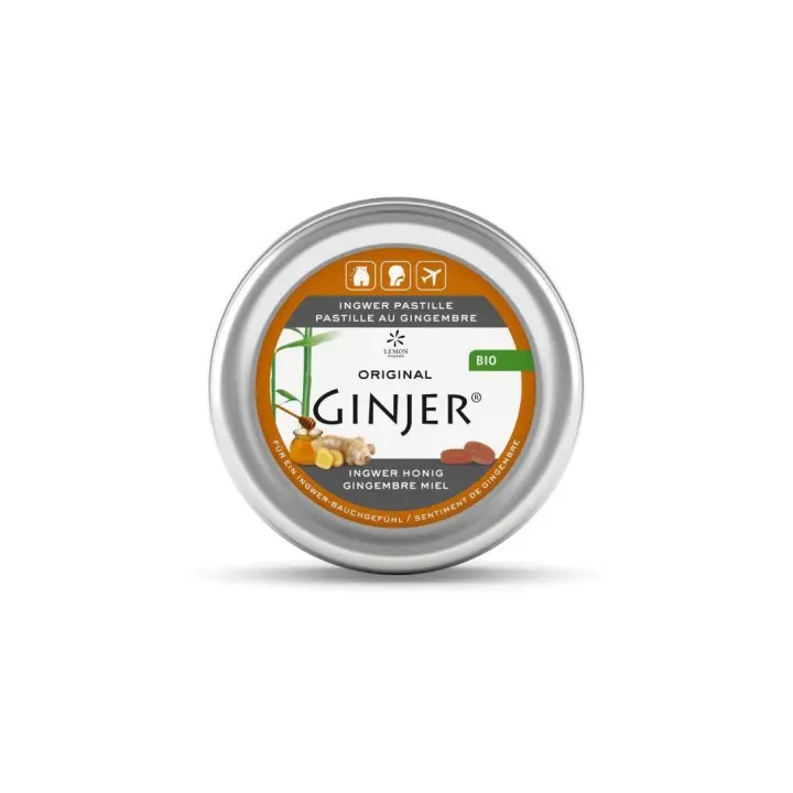 Ginjer-Miel en Pastillas Bio 40g Lemon Pharma - 1