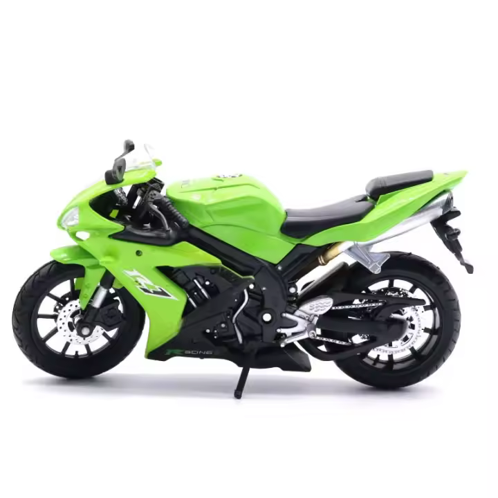 Modelo De Motocicleta De Aleación De Latón 1:12 Para Decoración De Coche Familiar Regalo De Cumpleaños Para Niños Colección Miniatura - 1
