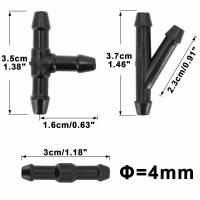 Conductos De Lavado Para Parabrisas De Coche 2M+18 Piezas Conectores Bomba De Lavadora Boquilla Herramientas De Limpieza Y Mantenimiento De Coche - details 1