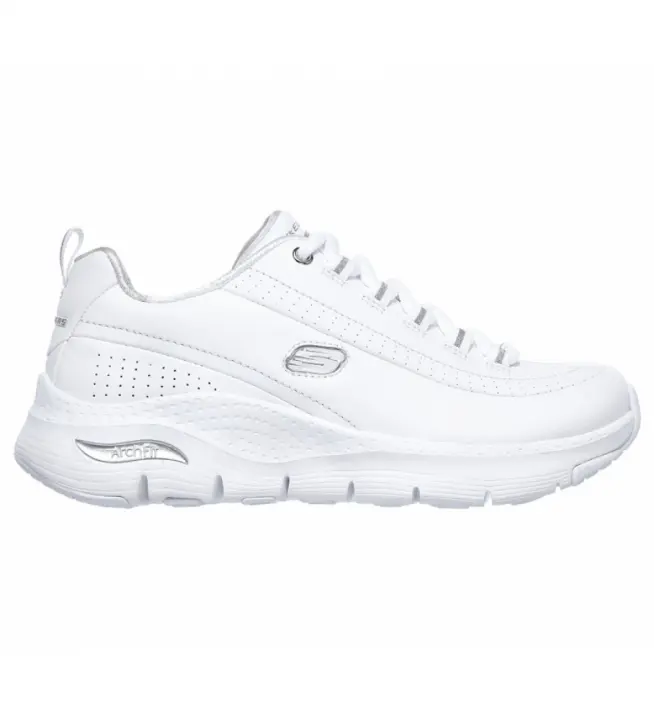 Skechers | Mujer | Zapatillas de piel Arch Fit Citi Drive blanco - 1
