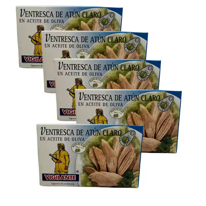 Ventresca de atún claro e aceite de oliva Pack 5ud - 1