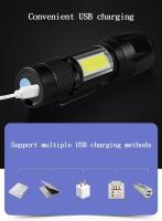 Linterna Táctica Recargable USB KDULIT Mini LED Super Brillante Con Zoom Portátil Para Camping Y Emergencias - details 8
