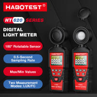 HABOTEST HT620 Luxímetro Digital De Alta Precisión Con Sensor De Luz Rotable 180° Instrumento Fotometro Para Medición De Luminosidad - details 3
