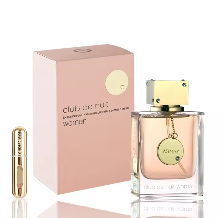 Perfume Armaf Club De Nuit Woman Eau De Parfum 105 ml (ORIGINAL)+REGALO Atomizador 5ML DRIKANBEST Recargable - 1
