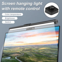 Lámpara De Escritorio LED Para Monitor De Computadora Luz De Lectura Colgante Para Dormitorio Y Estudio Dimmer Sin Fin - details 7