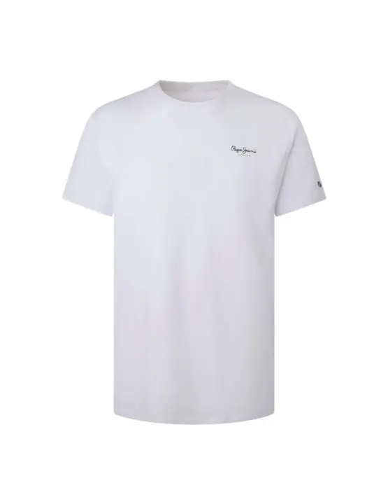 Camiseta Pepe Jeans Algodón Corte Recto Suave Básico Hombre - 1