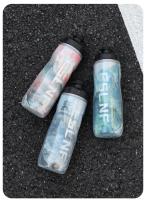 Botella De Agua Para Bicicleta ENLISF 610ml Deporte Squeeze Doble Capa Fría Para Exterior Fitness Bebida Ciclismo - details 15