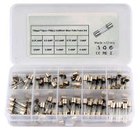 Kit De Fusibles De Vidrio Para Coche 100/72pcs Tamaños 0.2-20A 0.5-30A Para Luces Aire Acondicionado Aspiradora Herramienta Esencial Para Automóviles - details 7