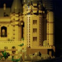Bloques De Construcción MOC Castillo De Magia Escuela De Brujería Torre Del Reloj Escenario Educativo Para Niños Juguete De Montaje De Bloques Micro Modelo Regalo - details 5