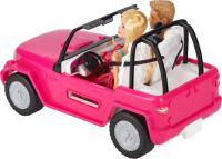 Barbie - Muñeco Ken y muñeca Barbie con su coche de playa Mattel CJD12 - details 3