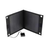 Cargador De Panel Solar Plegable Portátil 12V 50W Para Teléfono Móvil Con Puerto USB Y Batería Monocrystalina Silicona Flexible - details 9