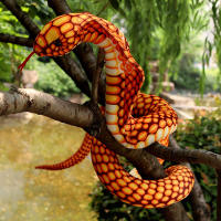 Muñeco De Peluche De Serpiente Simulada Peluche De Python Cobrera Decoración De Fiesta De Cumpleaños Decoración De Halloween Muñeco De Peluche Sin Genero Apto Para Mayores De 14 Años - details 14
