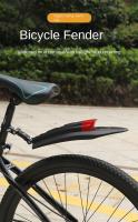 Par De Faros Traseros Y Guardabarros Universales Para Bicicleta De Montaña Y Carretera Protección De Barro Para Ruedas Y Cola MTB Ciclismo - details 0