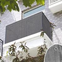 Privacy Screen for Balcony - Balcony Privacy Screen with Eyelets, Cable Ties and Cords, Anti UV Waterproof and Resistant Privacy Screen for Balcony Garden Terrace - 0.9x5m - details 3