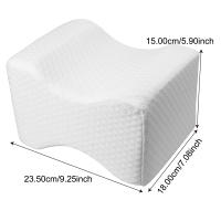 Almohada De Espuma De Memoria Para Orthopedic Sciatica Soporte De Espalda Y Piernas Para Dormir De Lado Durante La Embarazo Almohada Corporal Para Alinear La Columna Vertebral - details 9