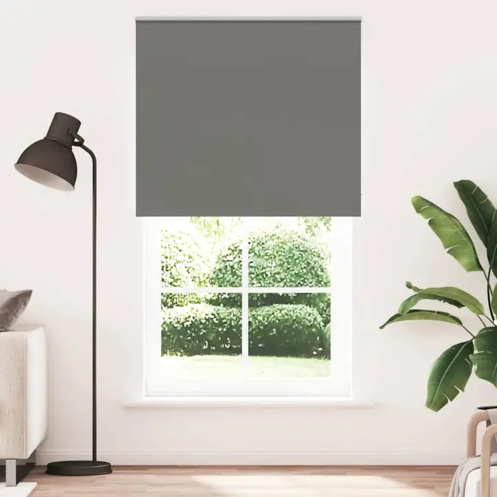 Estor Enrollable Opaco gris 120x210 cm Tela Ancho 116,6 cm - 1