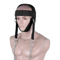 Almohadilla De Entrenamiento Para Cuello Y Cabeza Correa Ajustable De Ejercicio Para Fortalecimiento De Los Musculos Del Cuello Capacidad De Soporte De Peso En El Gimnasio Fitness - details 0