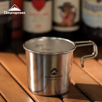 CAMPINGMOON Juego De 4 Piezas Sierra Bowl Y Taza De Acero Inoxidable Para Camping Y Picnics Con Bolsa De Almacenamiento Utensilios De Mesa Al Aire Libre - details 11