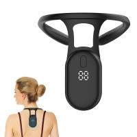 Instrument de modelage du cou à ultrasons portable et apaisant pour le corps et le lymphe, maxant, chargement USB, instrument de soulagement lymphatique portable à ultrasons pour le cou, correcteur réglable pour hommes et femmes (noir) - details 10