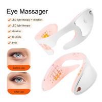 Masajeador De Belleza Para Los Ojos Con Vibración Herramienta De Alivio De La Fatiga Ocular Material Plástico Fuente De Energía Eléctrica - details 5