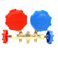 Kit De Aire Acondicionado Para Refrigerantes R410A R32 R404A R134A Con Manifold Y Tubos Instrumentación De Refrigeración Analógica - details 3