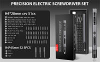 Juego De Destornilladores Eléctricos De Precisión 59 En 1 Con 54 Piezas Magnéticas 3 Ajustes De Torque Luz LED Digital Pantalla Herramienta De Reparación - details 0