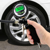 Medidor De Presión De Neumáticos Para Coche Con Inflador De Aire Adaptador EU Monitor De Inflación LCD Digital Para Motocicleta Y Bicicleta - details 13
