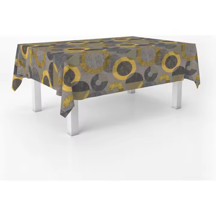 ECOMMERC3  Mantel Hule Mesa Rectangular Tamaño desde 100x140 cm hasta 300x140 cm, Estilo, Durabilidad y Fácil Limpieza para tu Mesa - Mantel Hule Antimanchas e Impermeable - 1