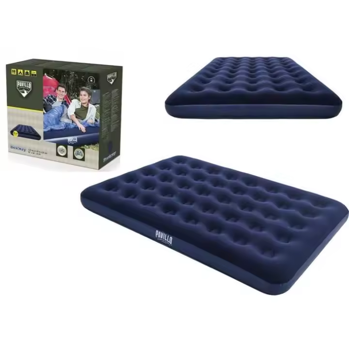 Colchón Hinchable Bestway Airbed Flecado - Matrimonio Doble - 1