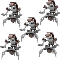 Bloques De Construcción Moc Space Destroyer Droideka Set Robot Destruyedor Famoso Juguetes Para Adolescentes Y Adultos - details 1
