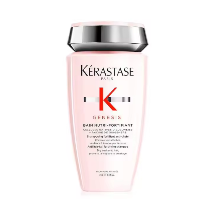 Kérastase Genesis Bain Nutri-Fortifiant 250 ml - Champú fortificante para cabello de normal a seco debilitado con tendencia a la caída por rotura del cepillado - 1