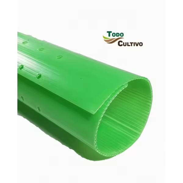 Protector árbol perforado abierto envolvente - 80 cm. de altura Pack 20 uds. Protector de árboles abierto que nos permite colocarlo incluso cuando la planta tiene incluso varios años. Permite la transpiración de la planta en sus primeros estados. - 1