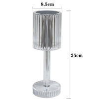 Lámpara De Escritorio Recargable USB Con Niveles De Brillo Ajustables Y Iluminación RGB Luz LED Para Mesa Moderna Estilo Blanco Y Negro - details 1