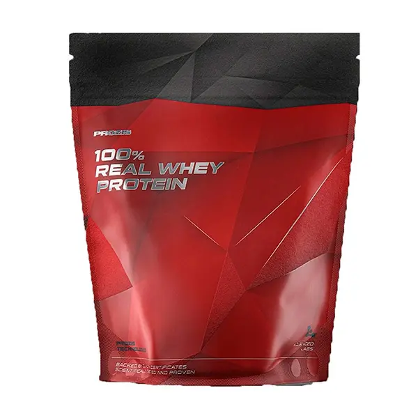 Prozis - 100 % Real Whey Protein x 400 g - Proteína de suero de leche para crecimiento muscular - Rica en aminoácidos. - 1