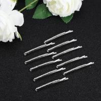 10 horquillas pequeñas con cristales transparentes y brillantes para el pelo, accesorios para el pelo de boda, pinzas para el pelo. - details 2