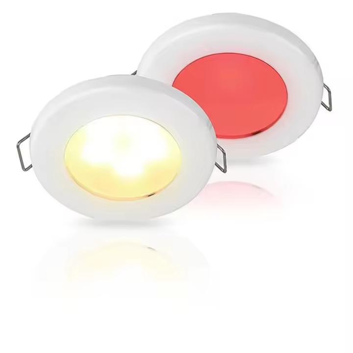 Hella Marine Euroled 75 Luz Led Roja/blanco Cálido 120 Mm 3w - 1